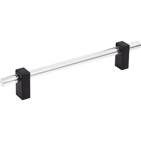 160 Mm Center-To-Center Matte Black Spencer Cabinet Bar Pull